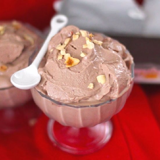 Healthy Nutella Fro Yo