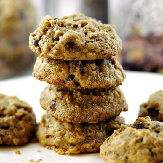 PB Chocolate Chip Crunch Cookies