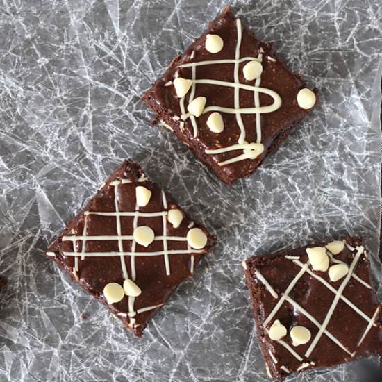 White Chocolate Espresso Brownies