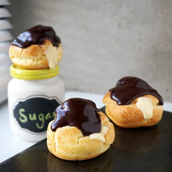 Custard Creme Puffs