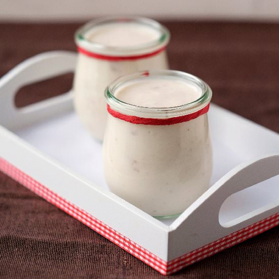 Homemade Strawberry Yoghurt