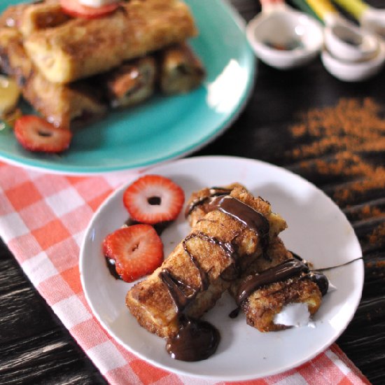 Stuffed French Toast Sticks