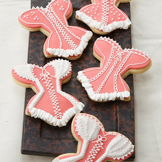 Lace Bridal Shower Cookies