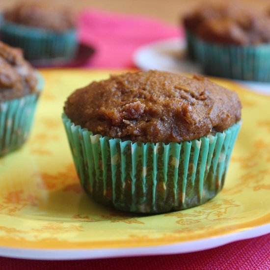 Pumpkin Cinnamon Chip Muffins