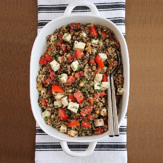 Quinoa and Lentil Salad