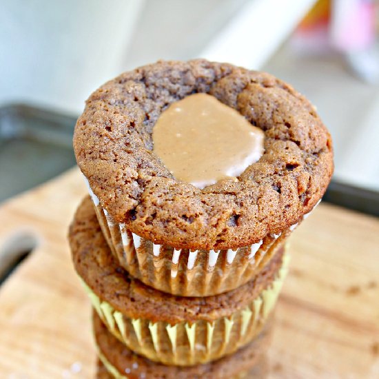 Gingerbread Biscoff Kahlua Cupcakes