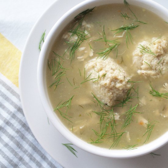 Matzah Ball Soup