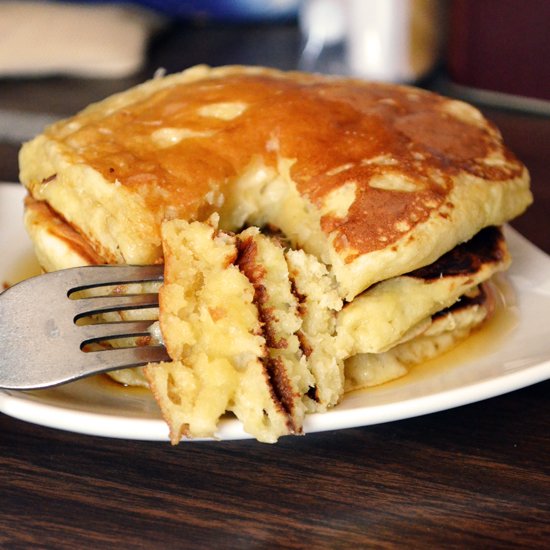 Fluffy (Durian) Pancakes