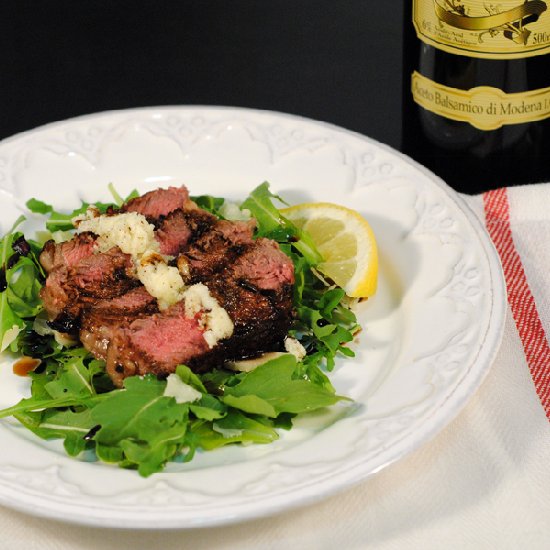 Steak with Parmesan Butter