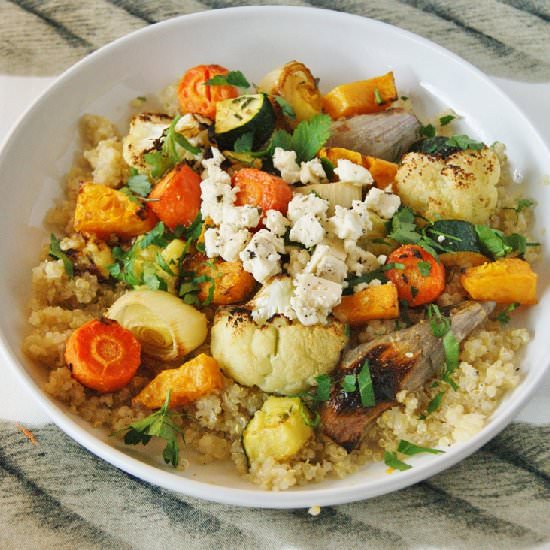 Quinoa and Roasted Vegetables