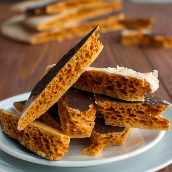 Chocolate Coated Honeycomb