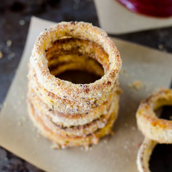 Baked Onion Rings (Gluten Free)