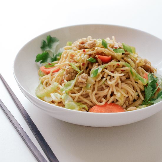 Tempeh Chow Mein