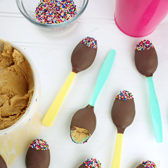 Peanut Butter Truffle Choco Spoons