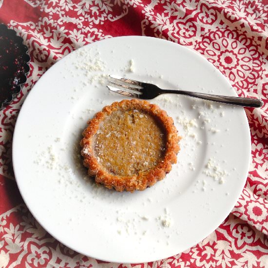 Berry-Nutty Upside-Down Tarts