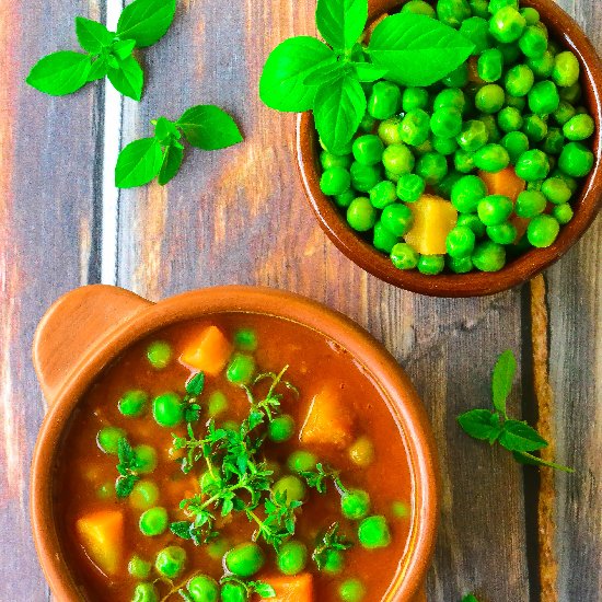 Peas & Carrots Tajine