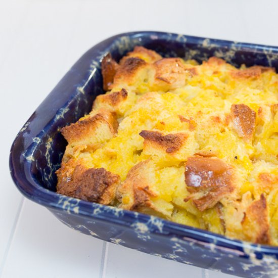 Pineapple Bread Pudding