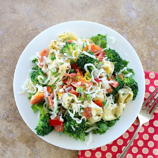 Tortellina Primavera Salad