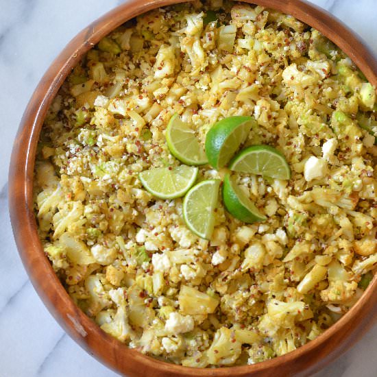 Smoky + Creamy Mexican Cauliflower