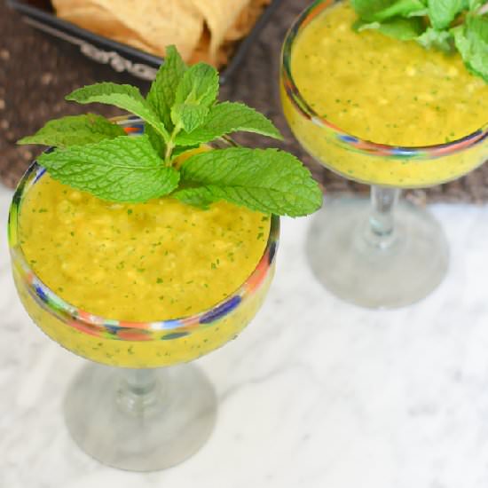 Mango + Mint Margaritas