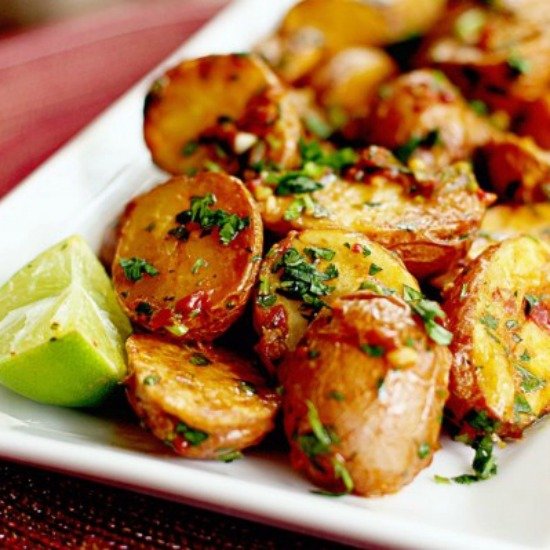 Chipotle Lime Roasted Potatoes