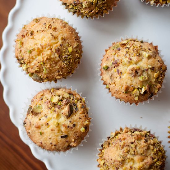 Mini Pistachio Pound Cakes