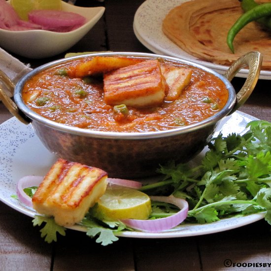 Matar Paneer