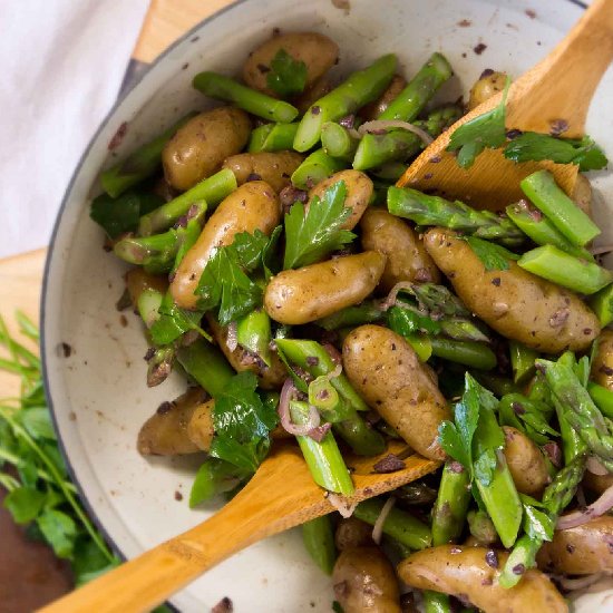 Potato & Asparagus Salad