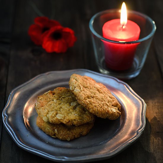 Chewy ANZAC biscuits