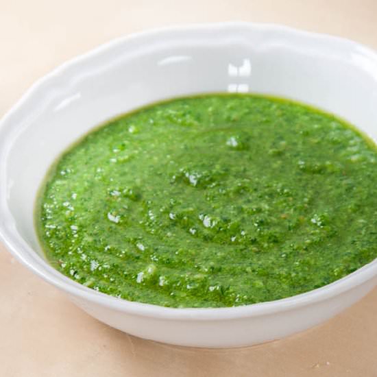 Delicious Arugula Pesto