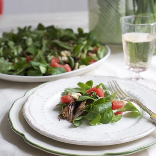 Crispy Duck & Watermelon Salad