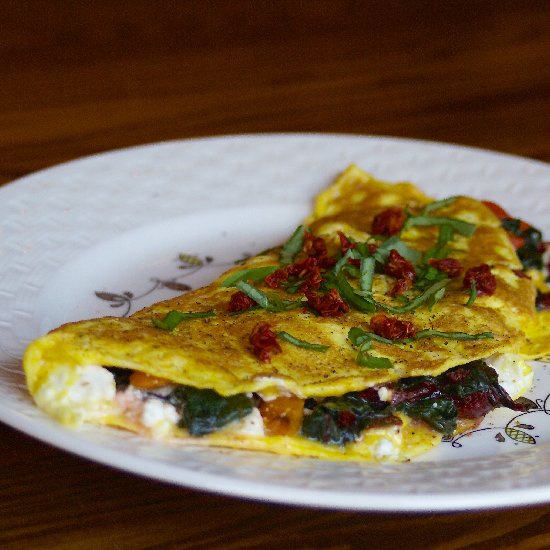 Turmeric Infused Omelet