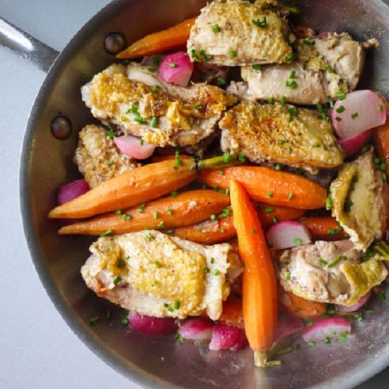 Chicken with Spring Veggies