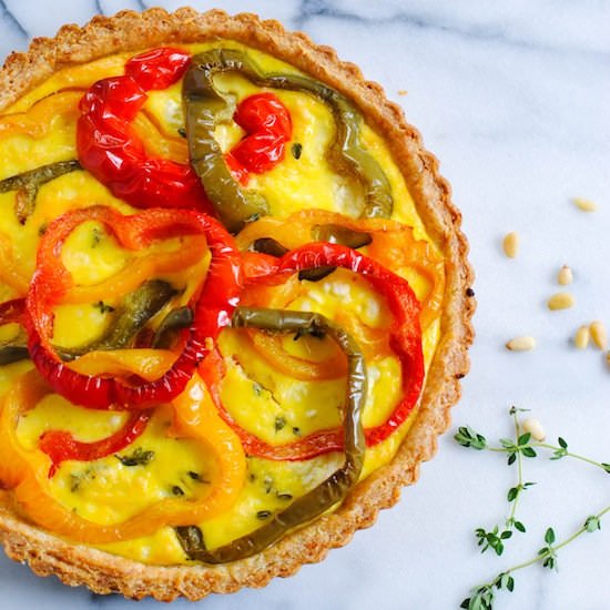 Bell Pepper Quiche