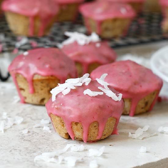 Blood Orange Wheat Mini Muffins