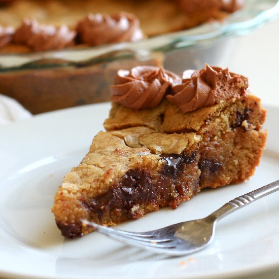 Chocolate Chip Cookie Cake