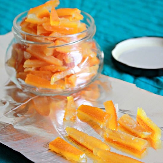 Candied Orange Peels