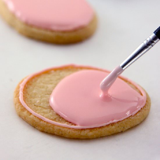 Stamped Royal Icing Sugar Cookies