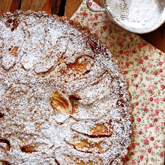 Rustic Tart with Wholemeal Apple