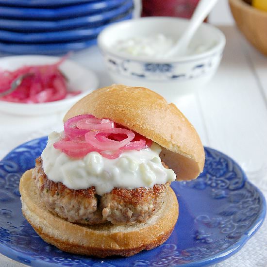 Lamb & Turkey Burgers