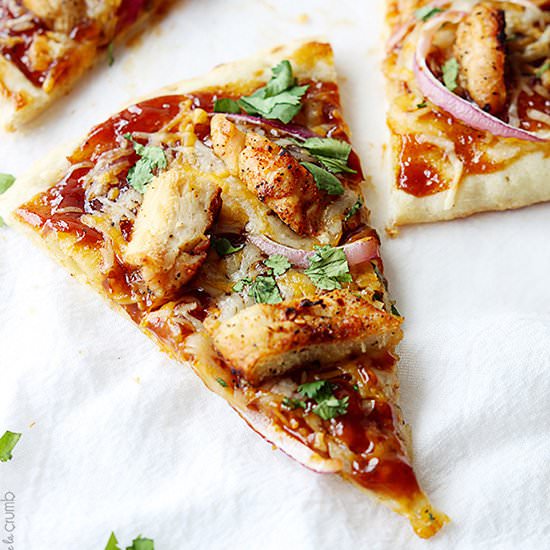 BBQ Chicken Flatbread Pizza