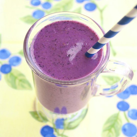 Blueberry Green Tea Smoothie