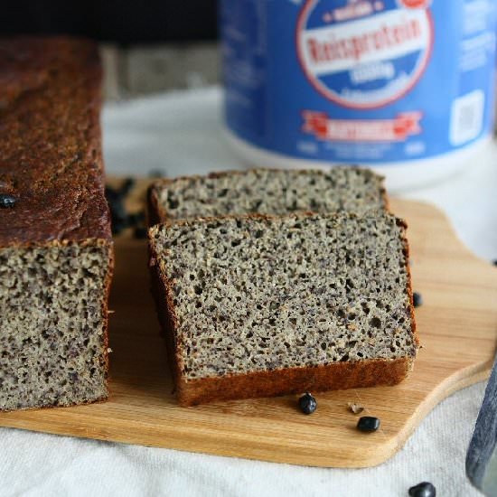 GF Black Bean Cauliflower Bread