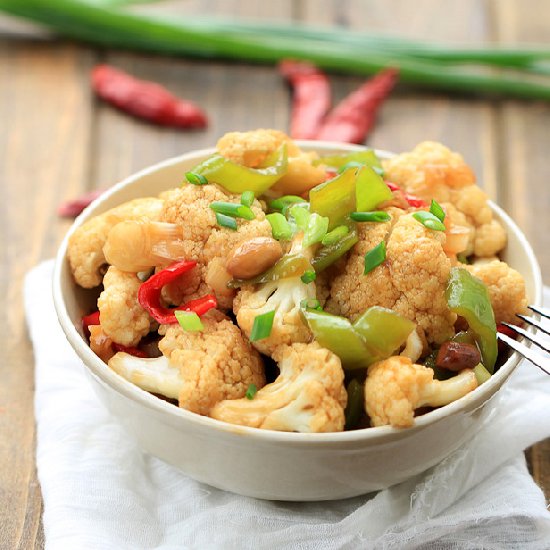 Kung Pao Cauliflower