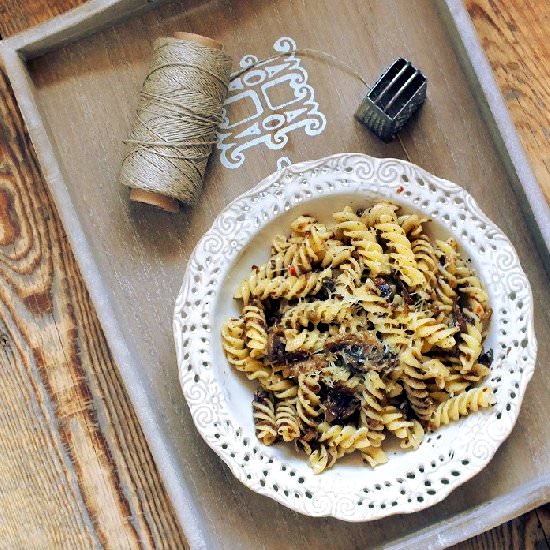 Tapenade & Champignon Fusilli