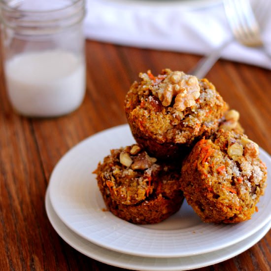 Vegan Morning Glory Muffins