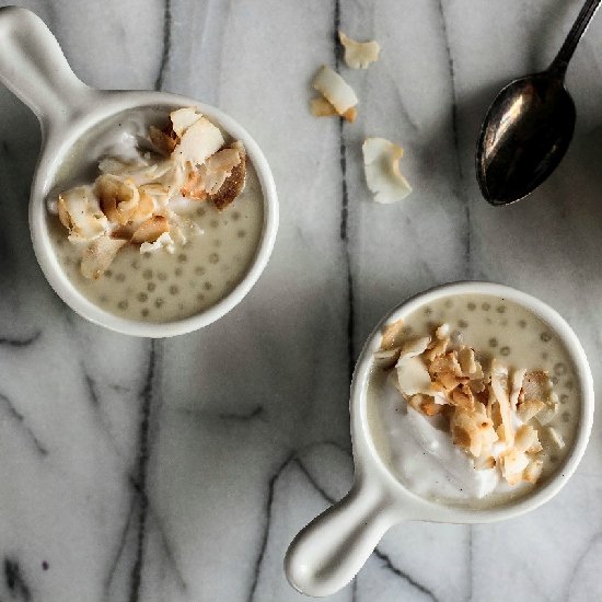 Coconut Tapioca Pudding