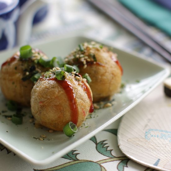 Vegan Takoyaki