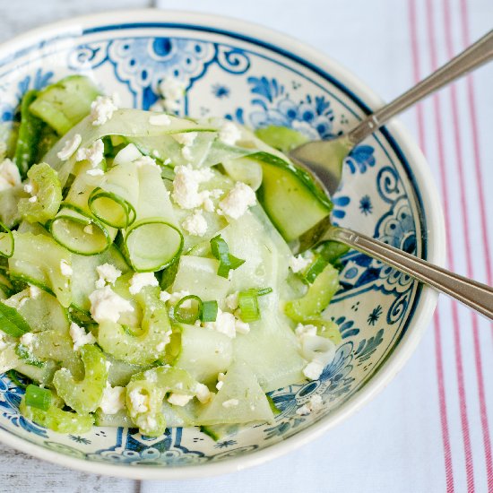 Cucumber Celery Salad