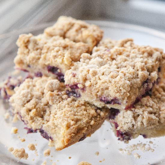 Lemon Blueberry Coffee Cake